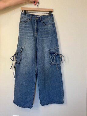 Cara Club Wide Leg Jeans